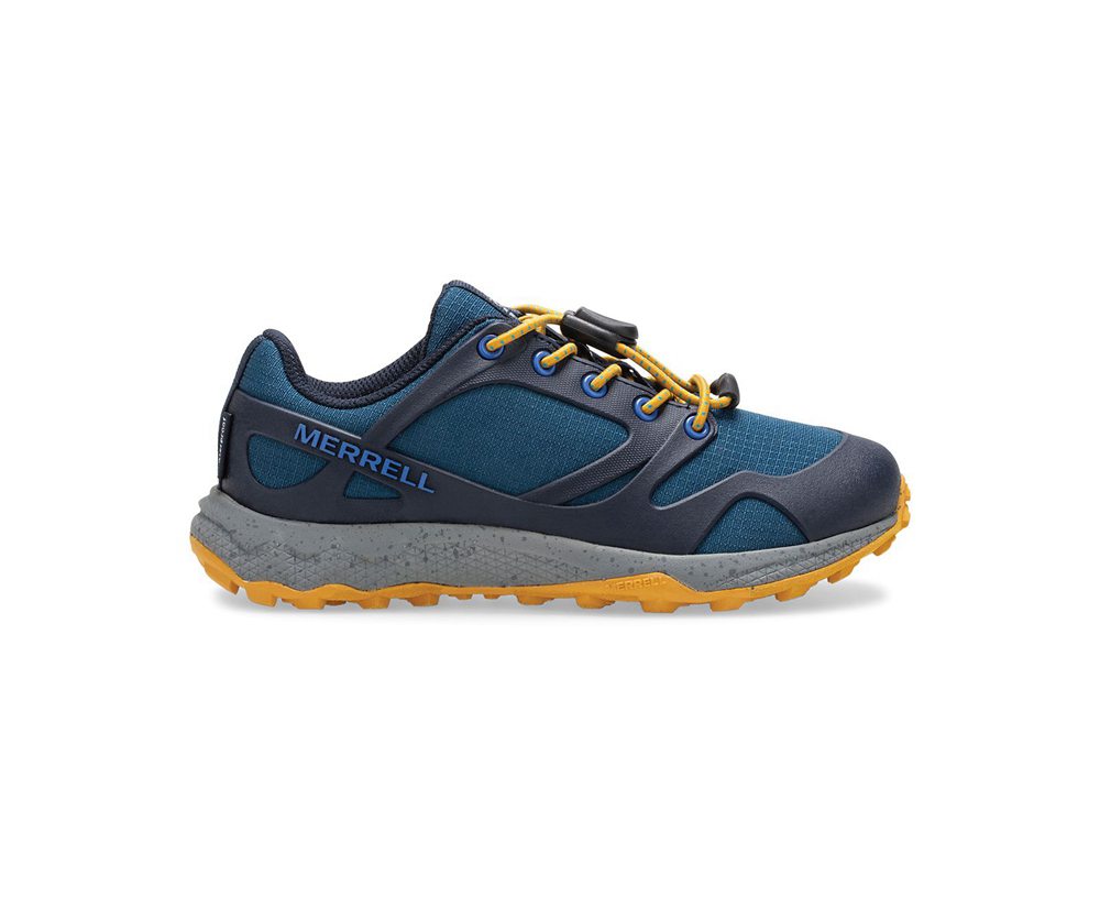 Buty Sportowe Merrell Dziecięce Granatowe - Altalight Niskie A/C Waterproof - 831097-LMA